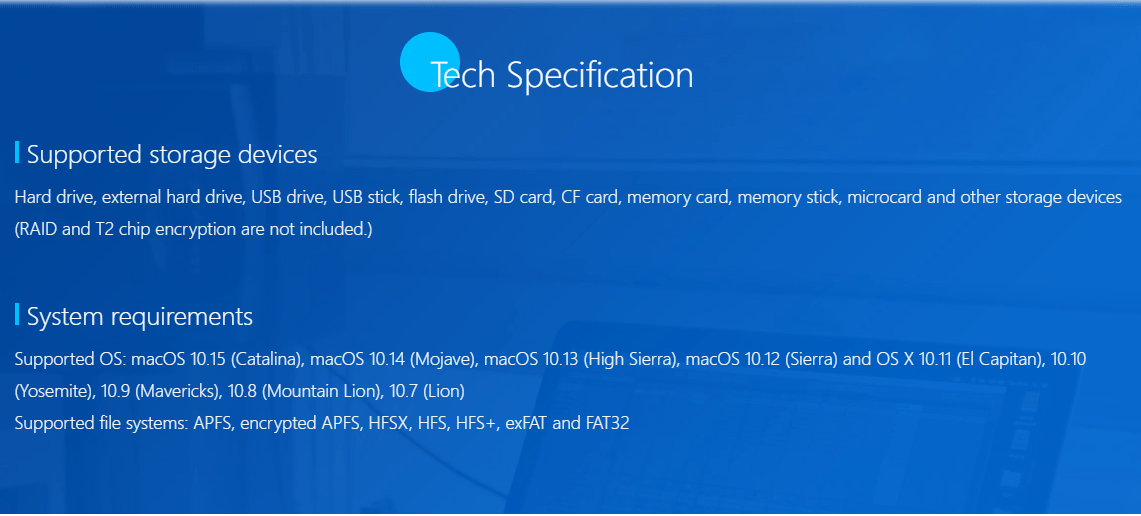 tech specification