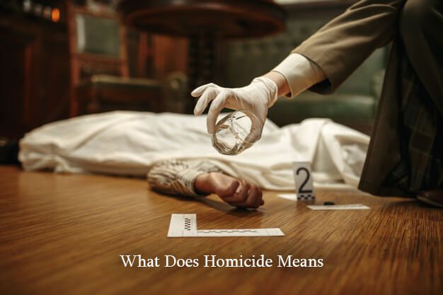 What Does Homicide Mean?