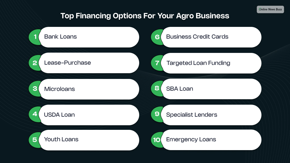 Top Financing Options for Your Agro Business-