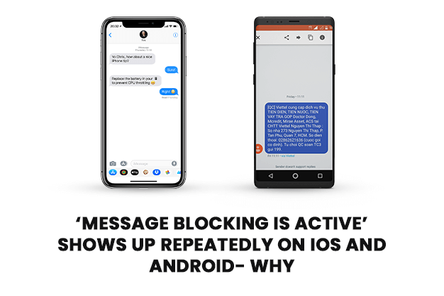 ‘Message Blocking Is Active’ Shows Up Repeatedly On IOS And Android- Why