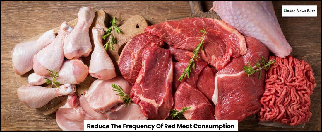 Reduce The Frequency Of Red Meat Consumption