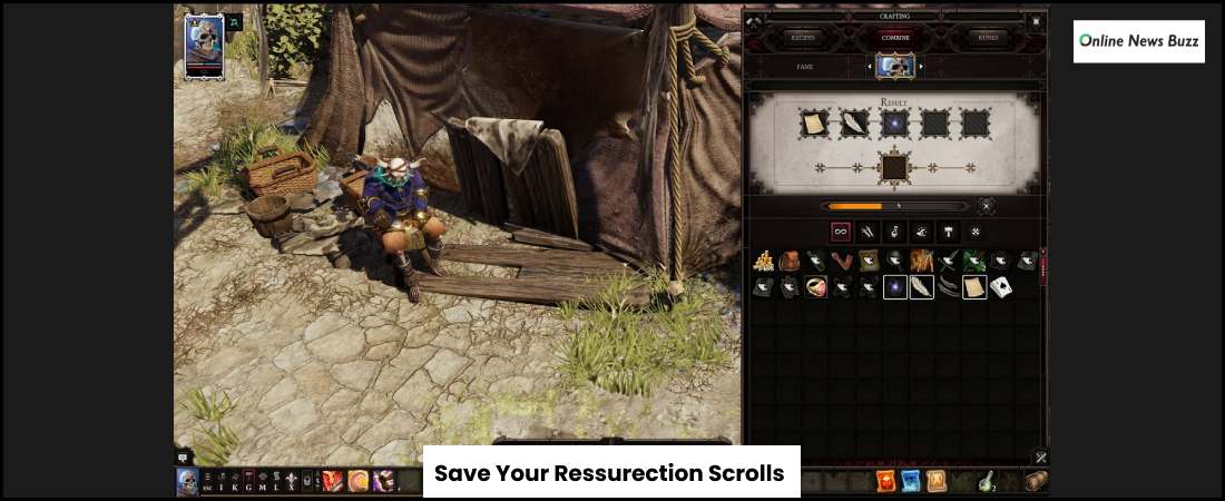 Save Your Ressurection Scrolls
