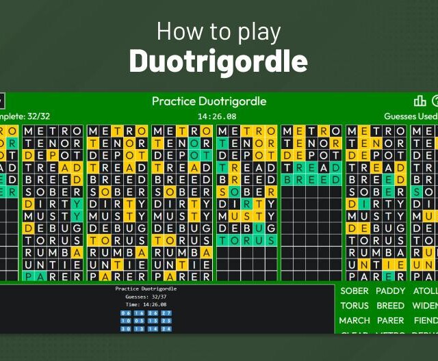 How to play Duotrigordle - Reviews and Features