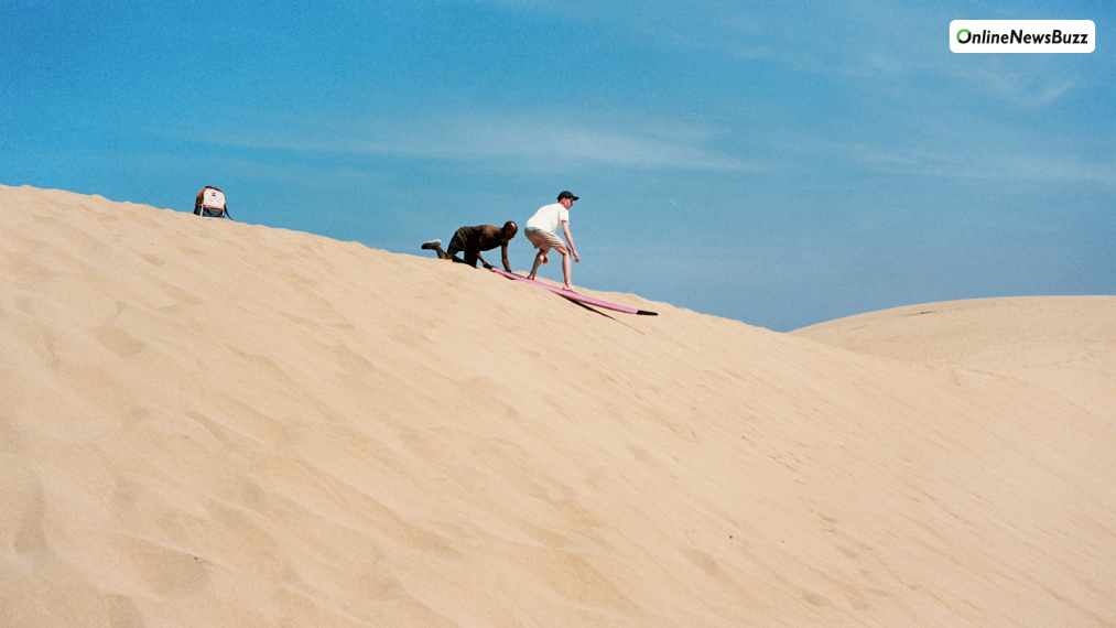 Sandboard the Dunes in Namibia