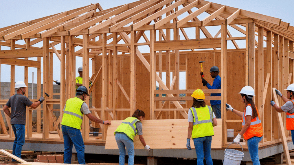 history of building materials